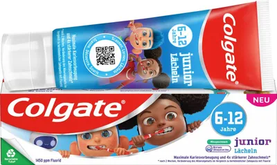 Image de Dentifrice Colgate Junior Sourire 6 à 12 ans 75ml