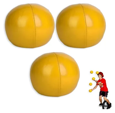 Obrázok produktu pre Jugglingové loptičky, 3 kusy, priemer 6,35 cm, súpravaPolyuretánloptičiek na žonglovanie, vhodná pre začiatočníkov aj profesionálov