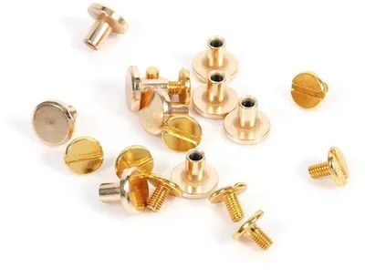 Obrázok produktu pre Sada 10 kusov nýtov – 8 mm – Kvalitné spracovanie – Pre kožárske práce