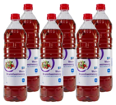 Produktbild von aro Branntweinessig 5% Säure (8 x 1,0L)