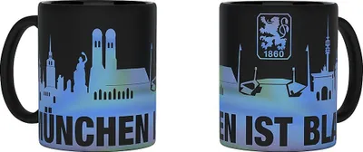 Produktbild von TSV 1860 München Tasse Skyline Metallic