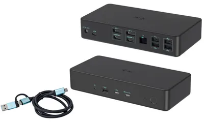 Produktbild von D I-TEC USB-C Thunderbolt 3 Dual 4K Docking Station