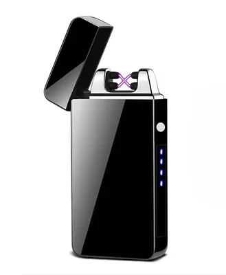Produktbild von THAR Plasmafeuerzeug – USB wiederaufladbar – Schwarz Ice
