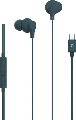 Obrázek produktu pro Sluchátkový kabel do uší USB-C UP1600 modrozelený