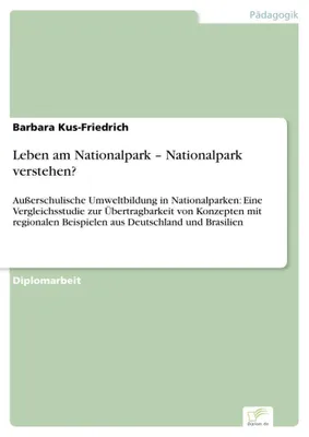 Produktbild von Leben am Nationalpark - Nationalpark verstehen?