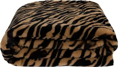 Image de Zoeppritz Basis Reborn Tiger caramel blanket 820 100% Polyester, reverse: 100% Coton 140x190 110360 caramel 140x190 (110360 | 4051244542593)