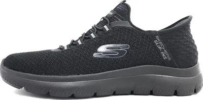 Image de Chaussures de sport Skechers Summits pour hommes, chaussures de training, couleur noire