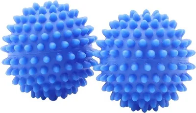 Produktbild von 2x Wäschetrocknerkugeln - Wasch- und Trocknerbälle - Blau