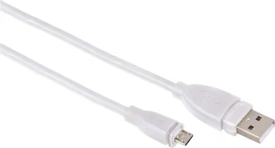 Produktbild von Micro-USB Kabel geschirmt 3m Weiß