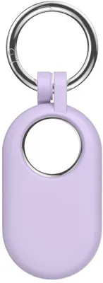 Produktbild von Schlüsselanhänger passend für Samsung SmartTag 2 – Silikon – Lila – CHPN