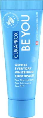 Produktbild von Curaprox Be You Whitening Zahnpasta Blau 10ml