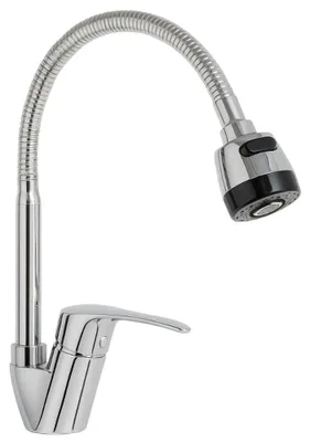 Immagine prodotto di Miscelatore monocomando per lavabo e lavello, con bocca girevole