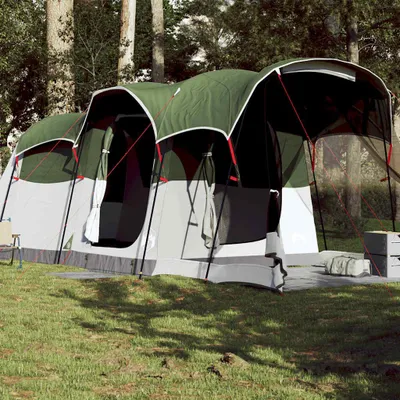 Immagine prodotto di vidaXL Tenda familiare a tunnel 8 persone Verde Impermeabile