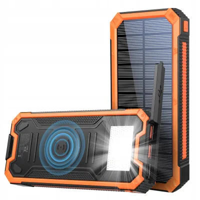 Obrázek produktu pro Solární Powerbank 4Xusb 20000Mah 20W Indukční Ip65