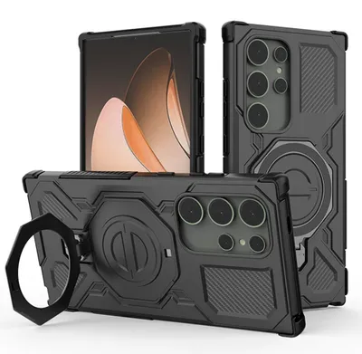 Zdjęcie produktu dla Techsuit - Carbon Shield PRO Etui na Samsung Galaxy S24 Ultra - czarne