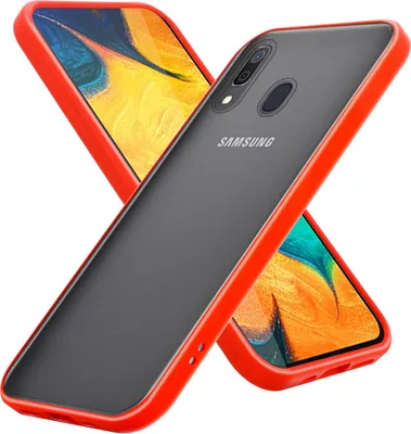 Produktbild von Cadorabo Hülle für Samsung Galaxy A20 / A30 / M10s Schutz Hülle in Transparent Handyhülle Hybrid Schutzhülle Etui TPU