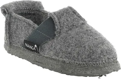 Produktbild von NANGA Mountain Kinder Hausschuh Slipperform Schurwolle Gr.23-42 grau-EUR 42
