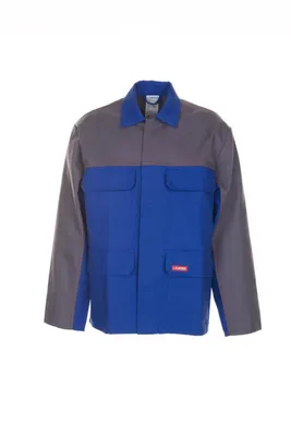 Produktbild von Planam Multinormjacke Major Protect 2-lagig, Gr. 48 kornblau/grau