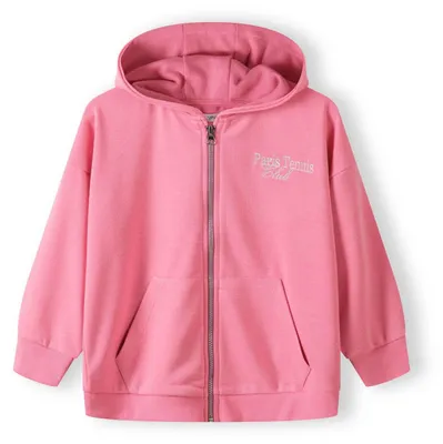 Produktbild von Minoti Hoodie mit Kapuze Rosa Gr. 116 für Mädchen