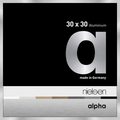 Obrázok produktu pre Nielsen Hliníkový fotorámik Alpha strieborný 30 x 30 cm