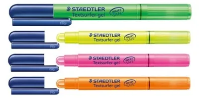 Produktbild von STAEDTLER Textmarker "Textsurfer gel" – Set mit 4 Stück
