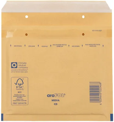 Productafbeelding van aroFOL® CLASSIC 2FVAF000073, 100 stuks luchtkussenverzendzakken