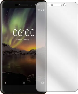 Produktbild von 6x Schutzfolie für Nokia 6 (2018) klar Displayschutzfolie Folie Display Schutz