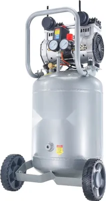 Produktbild von Luftkompressor 49L Flüsterkompressor 2HP Luftpumpe ölfrei 8bar Einphasig ≤63dB - Ideal zum Reifen Aufpumpen, Autoreparaturen, Malerarbeiten, Holzarbeiten.