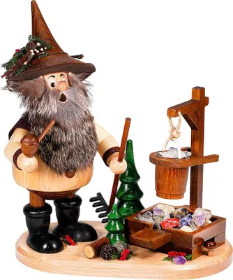 Produktbild von Erzwäscher (26cm) Räuchermann von Drechselwerkstatt Uhlig
