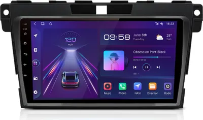 Obrázok produktu pre DAB+ rádio s NAVI pre Mazda CX-7 2008-2015 GPS 9''android12 WIFI USB SWC BT RDS 1+32G