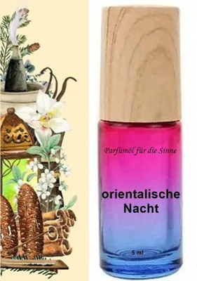Produktbild von GKA Parfüm Roll-On gefüllt mit reinem Parfümöl orientalische Nacht Parfüm Roller RollOn Duftroller Parfümroller