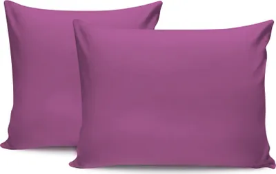 Produktbild von L'Essentiel Linge de Maison, Tonne Viole - 40, Kissenbezug-Set (2 Stück) (FR), 100 % BAUMWOLLE RANFORCE, Lila,  60 x 60 cm