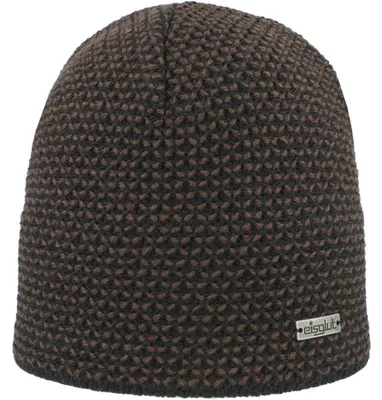 Produktbild von Eisglut Strickmütze Zacg XL mit Innen-Fleece , braun, Gr. Einheitsgröße