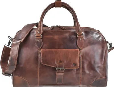 Produktbild von Greenburry Rugged Reisetasche Leder 48x31 cm braun