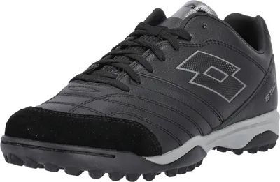 Produktbild von Lotto Fußballschuh Stadio 300 mit abriebfester Sohle für harte Böden 1H8 All Black/Gravity Titan 42