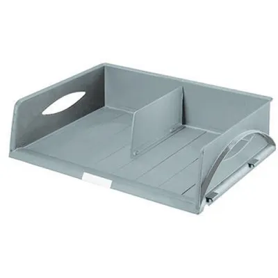 Immagine prodotto di Esselte-Leitz LEITZ Sorty Cestino Jumbo, DIN A3/C3, grigio in plastica, per eccedenze fino a 470 x 355 mm, centrale - 1 pezzo (5232-00-85)