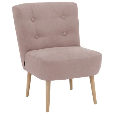 Produktbild von Max Winzer Sessel Fiona - Flachgewebe rosé - Maße: 58 x 68 x 78 cm