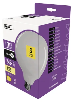 Produktbild von Emos ZF2180, 18 W, 150 W, E27, 2452 lm, Warmweiß
