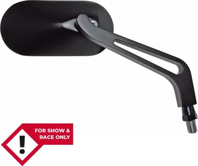 Image de HIGHSIDER smart Rétroviseur de guidon noir ovale (paire)