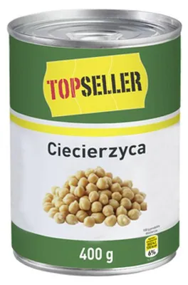 Obrázok produktu pre Konzervovaná cícer, 400 g