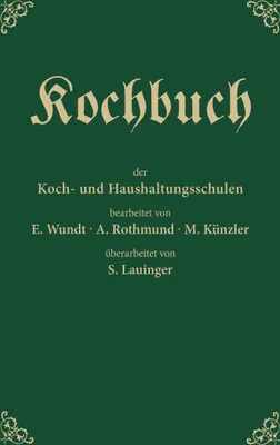 Produktbild von Kochbuch der Koch- und Haushaltungsschulen