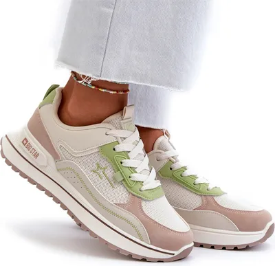 Produktbild von Damen-Sneakers Big Star NN274A091 Beige-Grün 41