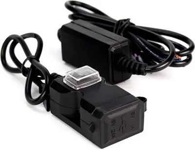 Zdjęcie produktu dla Ładowarka motocyklowa USB do telefonu 5V 2A szybkie ładowanie wodoodporna do Smart Tablet GPS 9-90V