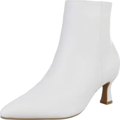 Produktbild von Ital-Design Damen Stiefeletten Klassische Stiefeletten  Lederoptik Klassische Stiefeletten 90109879 Weiß Gr.  40