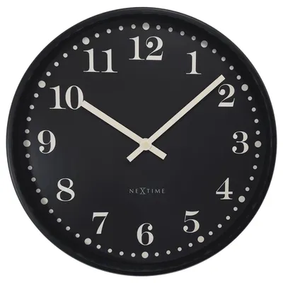 Productafbeelding van NeXtime - 3318ZW - Wandklok - Unisex
