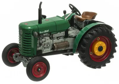 Immagine prodotto di Trattore giocattolo in metallo, modello "Zetor 25 A".