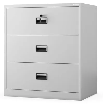 Produktbild von Aktenschrank Hängeregisterschrank Metallschrank Hängeregistraturschrank Ordnerschrank  SARA XL V3, 900 x 1020 x 600 mm