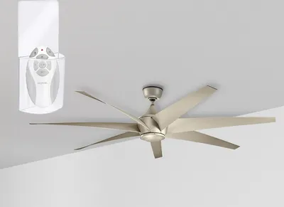 Produktbild von Großer Deckenventilator leise ohne Licht Ø 203cm IP44 für Outdoor & Badezimmer