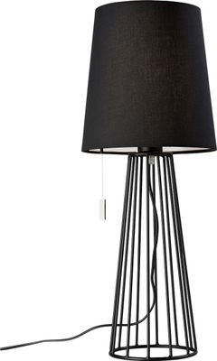 Villeroy & Boch Tischleuchte Mailand E27 59cm Schwarz