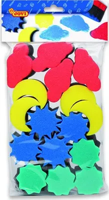 Produktbild von Jovi Foam Stamps For Colours Schaumstoffstempel Mix